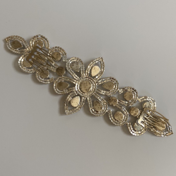 Silver Bridal Headpiece - Picture 3 of 4